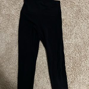 Lululemon align black leggings cropped 23”